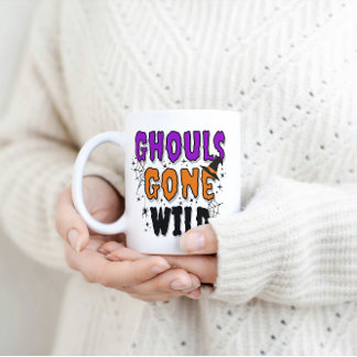 Ghouls Gone Wild Modern Halloween Mok