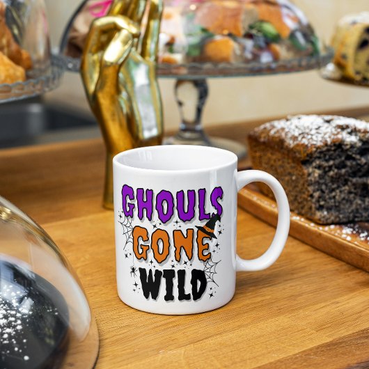 Ghouls Gone Wild Modern Halloween Mok