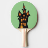 Ghoul's Grip: Halloweengeïnspireerde Ping Pong Pad Tafeltennisbatje (Voorkant)