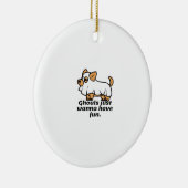 Ghouls Just Wanna Have Fun beroemd gemaakt door Do Keramisch Ornament (Rechts)