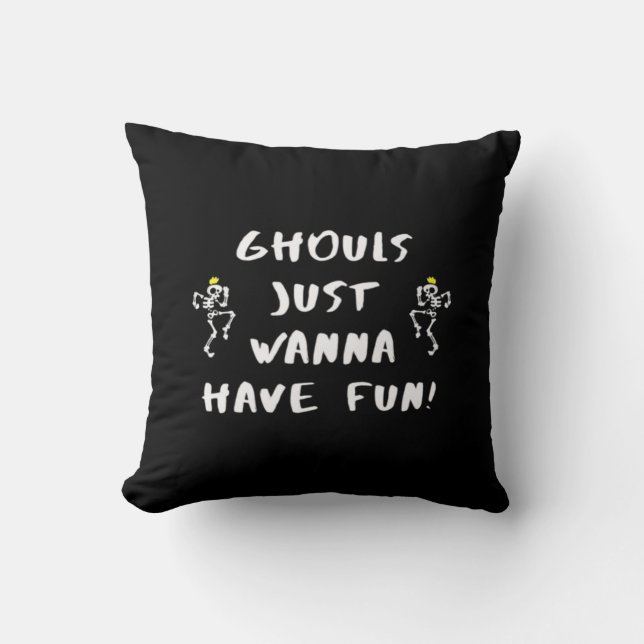 Ghouls Just Wanna Have Fun beroemd gemaakt door Fu Kussen (Voorkant)