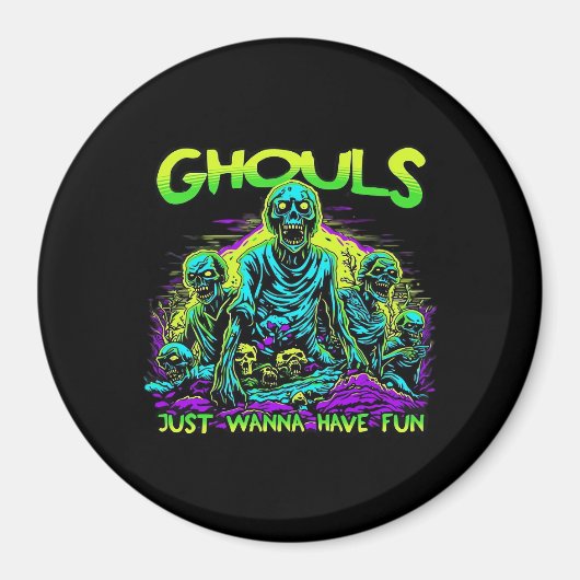 Ghouls Just Wanna Have Fun beroemd gemaakt door Ha Magneet (Voorkant)