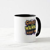 Ghouls Just Wanna Have Fun beroemd gemaakt door Ha Mok (Voorkant rechts)