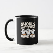 Ghouls Just Wanna Have Fun - Halloween Basic Style Mok (Links)