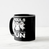 Ghouls Just Wanna Have Fun - Halloween Gift Mok (Voorkant links)