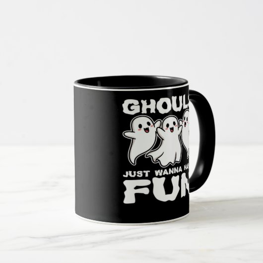 Ghouls Just Wanna Have Fun - Halloween Gift Mok (Voorkant rechts)