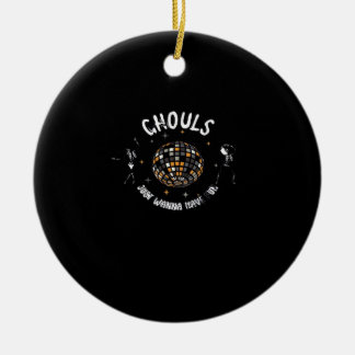 Ghouls Just Wanna Have Fun Luiaard & Halloween Keramisch Ornament