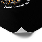 Ghouls Just Wanna Have Fun Luiaard & Halloween Poster (Hoek)