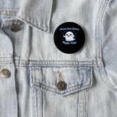 Ghouls Just Wanna Have Fun Sloth & Slogan Ronde Button 5,7 Cm (In situ)
