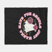 Ghouls Just Wanna Have Fun (Westerne stijl Hallowe Fleece Deken (Voorkant (Horizontaal))