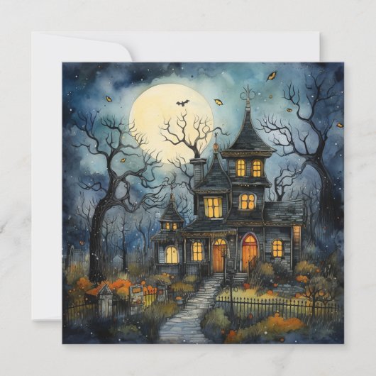 👻 Ghouls Night In: Een spectaculaire soiree! Maak Kaart (Voorkant)