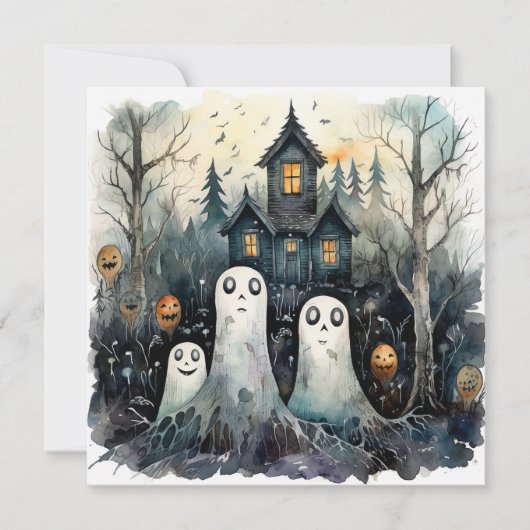 👻 Ghouls Night In: Een spectaculaire soiree! Maak Kaart (Voorkant)