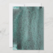 Ghouls Night out Bachelorette Halloween Skeleton Kaart (Achterkant)