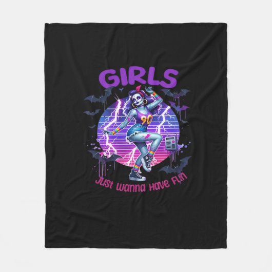 Ghouls om plezier te hebben fleece deken (Voorkant)