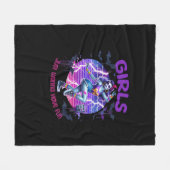 Ghouls om plezier te hebben fleece deken (Voorkant (Horizontaal))