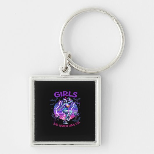 Ghouls om plezier te hebben sleutelhanger (Voorkant)