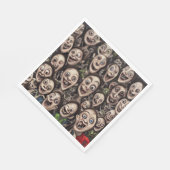 Ghouls- papierluiers servet (Hoek)