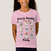 Ghouls Reader Books T-shirt (Voorkant)
