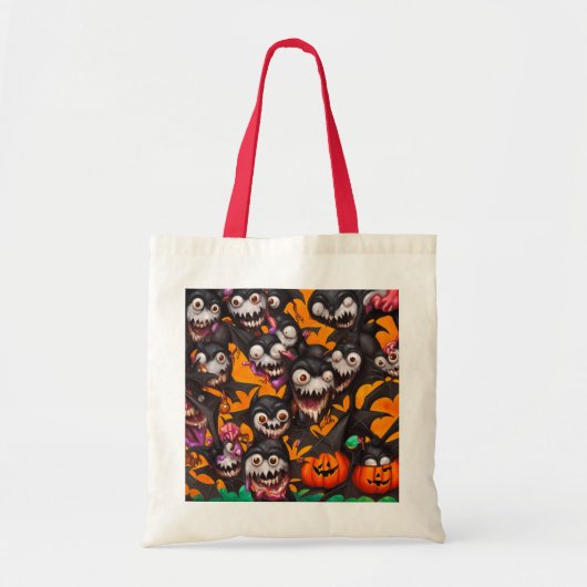 Ghouls Trick or treat Tote Bag (Voorkant)