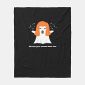 Ghouls wil gewoon een Fun Funny Halloween hebben Fleece Deken (Voorkant)