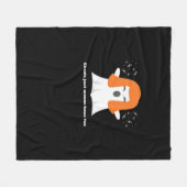 Ghouls wil gewoon een Fun Funny Halloween hebben Fleece Deken (Voorkant (Horizontaal))