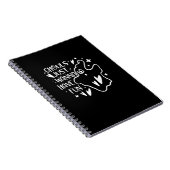 Ghouls wil gewoon een Fun Funny Halloween hebben Notitieboek (Rechterzijde)