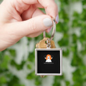 Ghouls wil gewoon een Fun Funny Halloween hebben Sleutelhanger (Hand)