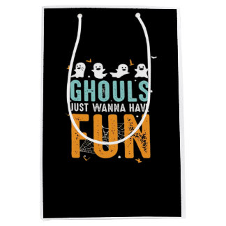 Ghouls wil gewoon een grappige halloween kostuum h medium cadeauzakje