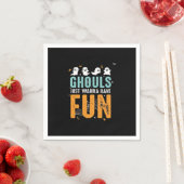 Ghouls wil gewoon een grappige halloween kostuum h servet (Insitu)