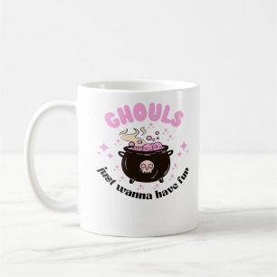 Ghouls wil gewoon een vun Cute Halloween Koffiemok