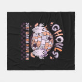 Ghouls wil gewoon een vun Retro Halloween kostuum  Fleece Deken (Voorkant (Horizontaal))