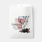 Ghouls wil gewoon Fun Halloween hebben Bedankzakje (Voorkant)