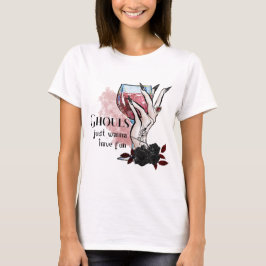 Ghouls wil gewoon Fun Halloween hebben T-shirt