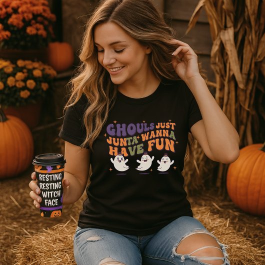 Ghouls wil gewoon Fun Halloween hebben T-shirt