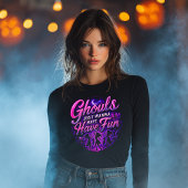 Ghouls wil gewoon Fun Halloween hebben Tri-Blend Shirt