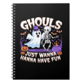 Ghouls wil gewoon plezier hebben Basic & Quote Notitieboek (Voorkant)