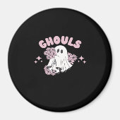 Ghouls wil gewoon plezier hebben Halloween Art Bas Magneet (Voorkant)