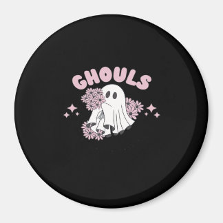 Ghouls wil gewoon plezier hebben Halloween Art Bas Magneet