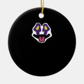 Ghouls wil gewoon plezier hebben ontwerp & offerte keramisch ornament (Voorkant)