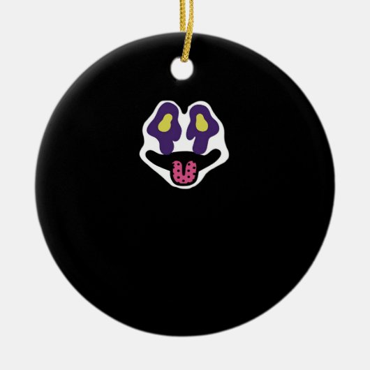 Ghouls wil gewoon plezier hebben ontwerp & offerte keramisch ornament (Voorkant)