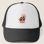 Ghouls wil gewoon plezier hebben slogan citaat trucker pet (Voorkant)