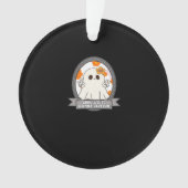 Ghouls wil gewoon plezier luiaard Halloween Ornament (voorkant)
