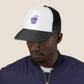 Ghouls wil gewoon plezier luiaard Halloween Trucker Pet (In situ)