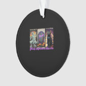 Ghouls wil gewoon plezier luiaard stijl hebben ornament (voorkant)