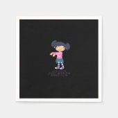 Ghouls wil gewoon plezier offerte & ontwerp servet (Voorkant)