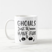 Ghouls wil gewoon vun hebben koffiemok (Links)