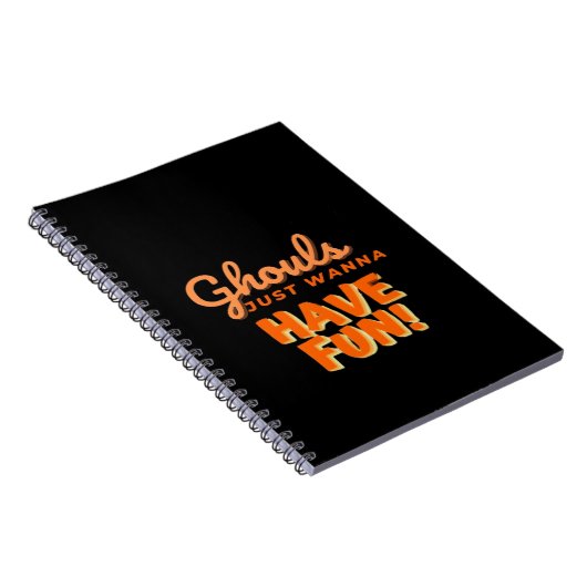 Ghouls wil gewoon vun hebben notitieboek (Rechterzijde)