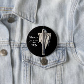 Ghouls wil gewoon vun hebben ronde button 7,6 cm (In situ)