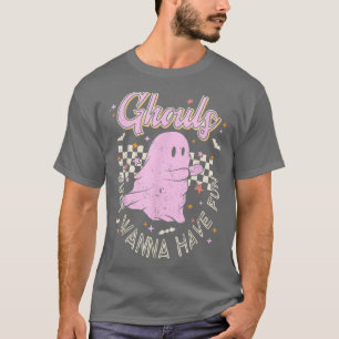 Ghouls wil gewoon vun roze ghost 118 hebben t-shirt