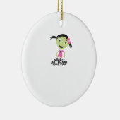 Ghouls willen gewoon een grappig citaat hebben keramisch ornament (Rechts)